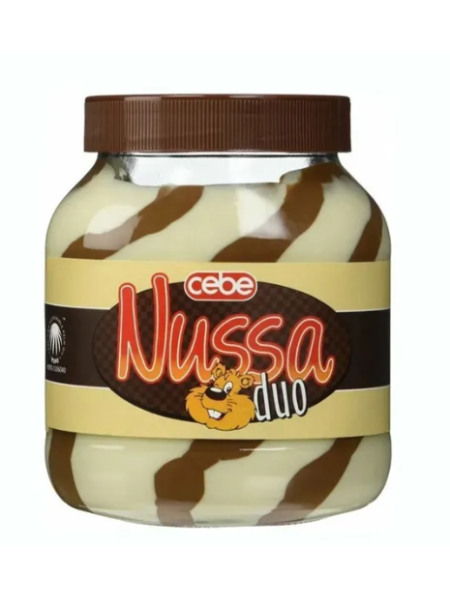 Шоколадно-ореховая паста Сebe Nussa Duo 750 г 
