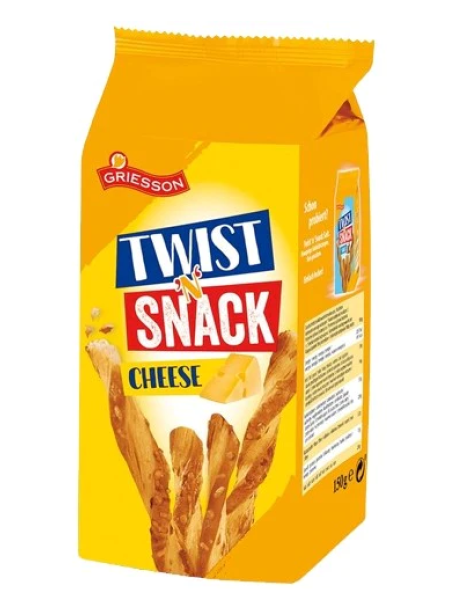 Хлебные палочки с сыром Griesson Twist Snack 150г
