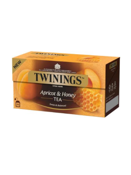 Травяной чай Twinings  Apricot & Honey 25x2г абрикос мёд