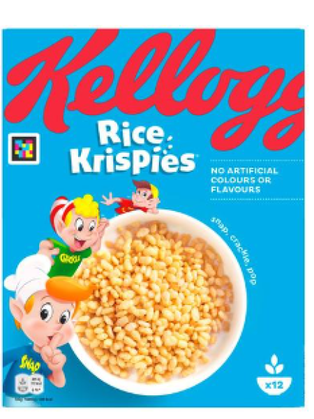 Рисовые колечки KELLOGG Rice Krispies 360г