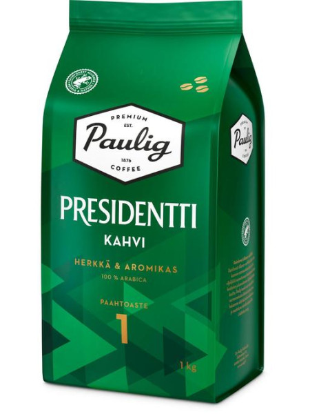 Кофе в зернах Paulig Presidentti № 1 1кг