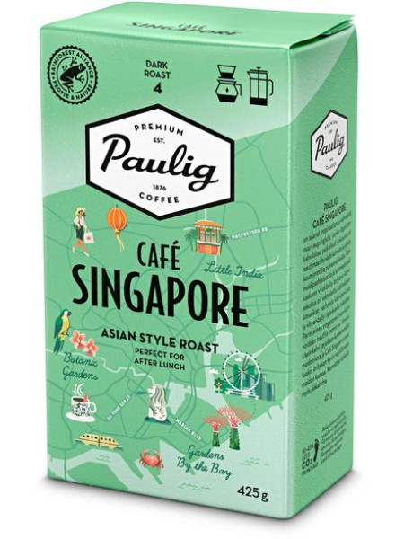 Кофе мелкомолотый Paulig Cafe Singapore 425г