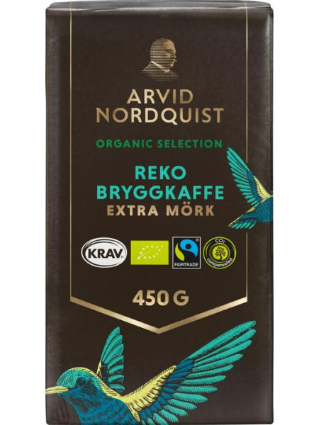 Кофе молотый Arvid Nordquist Selection Reko Krav Fair 450г