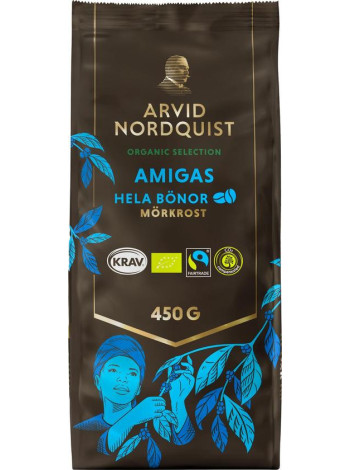 Кофе в зернах Arvid Nordquist Selection Amigas 450г