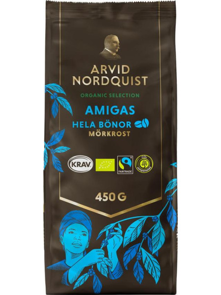 Кофе в зернах Arvid Nordquist Selection Amigas 500г