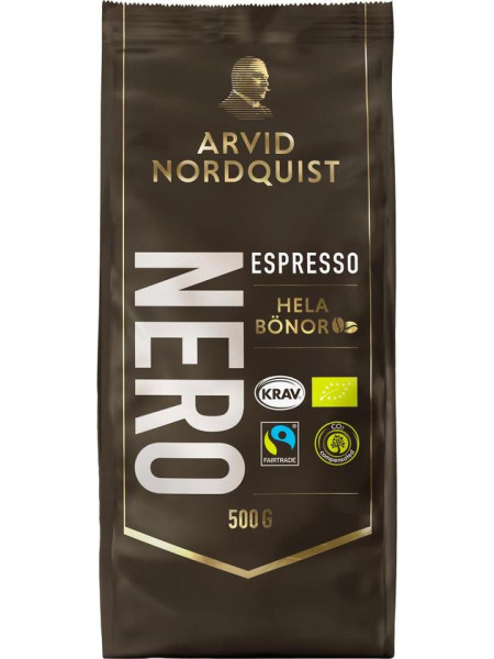 Кофе в зернах для эспрессо Arvid Nordquist Classic Nero Espresso 500г