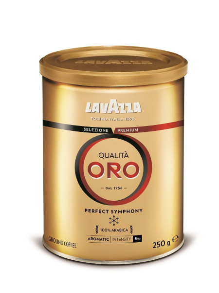 Кофе молотый Lavazza Qualita Oro 250г в банке