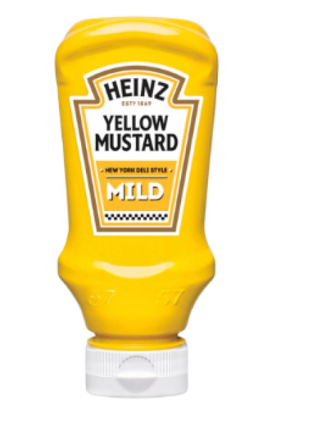 Горчица мягкая Heinz Yellow Mustard 220мл