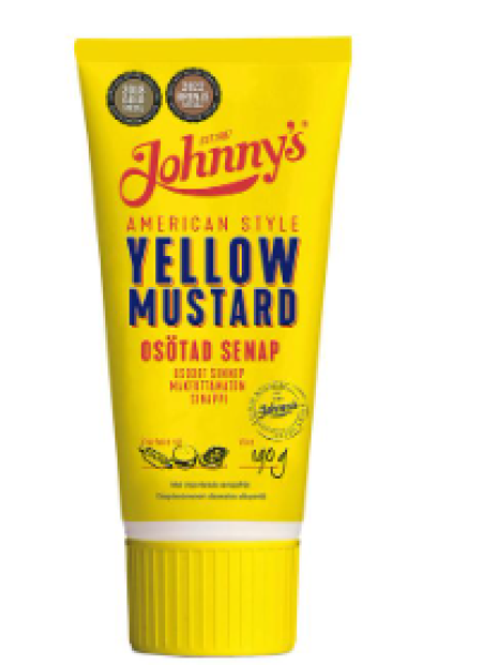 Горчица Johnny's Yellow Mustard 190г