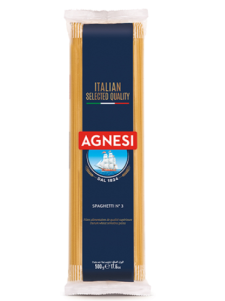 Спагетти Agnesi pasta Spaghetti N3 500г