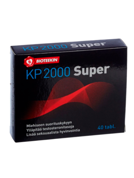 Биодобавка для потенции Bioteekin KP Super 200 40 табл