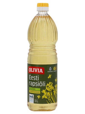 Рапсовое масло OLIVIA 1 л 