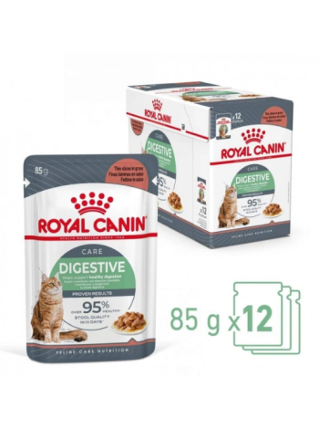 Влажный корм для кошек Royal Canin Digest Sensitive для чувствительной кожи 85 г 12 шт в упаковке