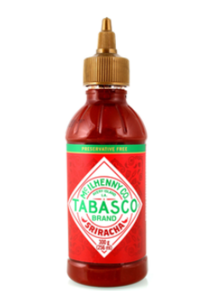 Соус Шрирача чили-чесночный Tabasco Sriracha 256мл