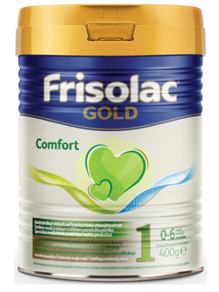 Смесь для детей с проблемами пищеварения 0-6 месяцев Frisolac Gold Comfort 1 400 г