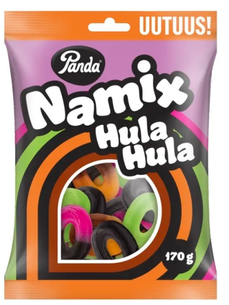 Ассорти лакричных конфет Panda Namix hula hula 170г