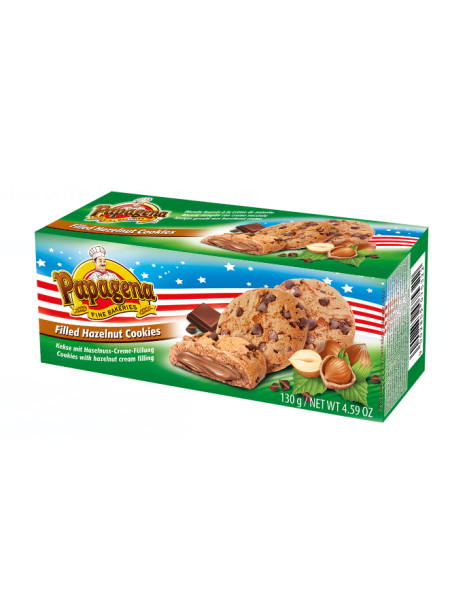 Американское печенье с шоколадной крошкой Papagena American Chocolate Chip Cookies 130г