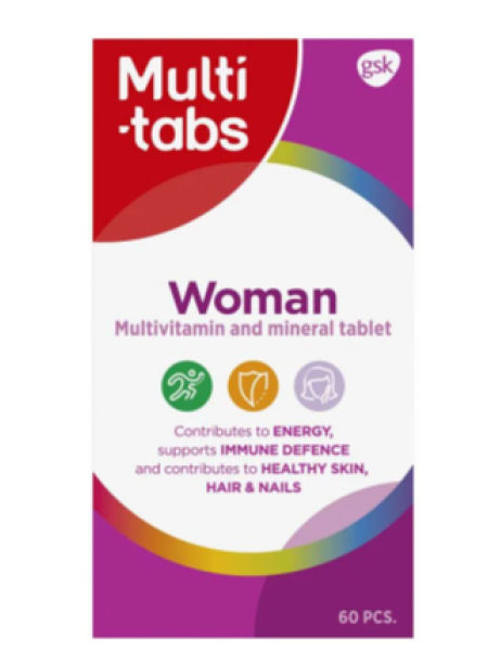 Витамины для женщин MULTI-TABS WOMAN 60 шт