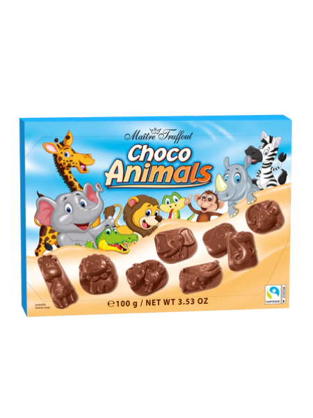 Шоколад молочный Maître Truffout Choco Animals 100г