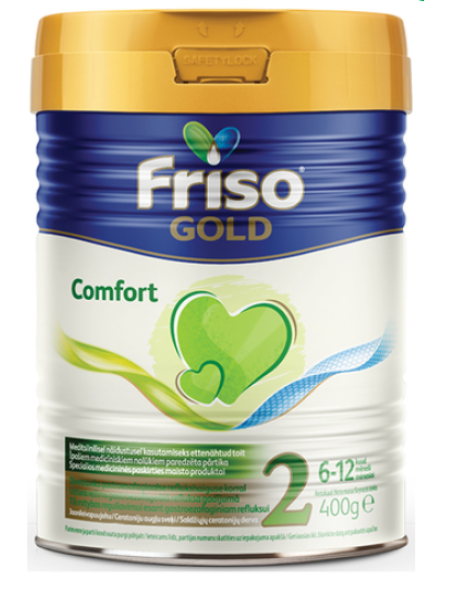 Молочная смесь для проблем с пищеварением Friso Gold Comfort 2 400г с 6-12 месяцев
