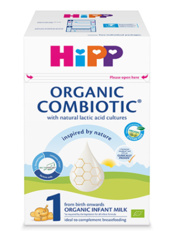 Органическая молочная смесь Hipp Organic Combiotic 1 800г с 0 месяцев