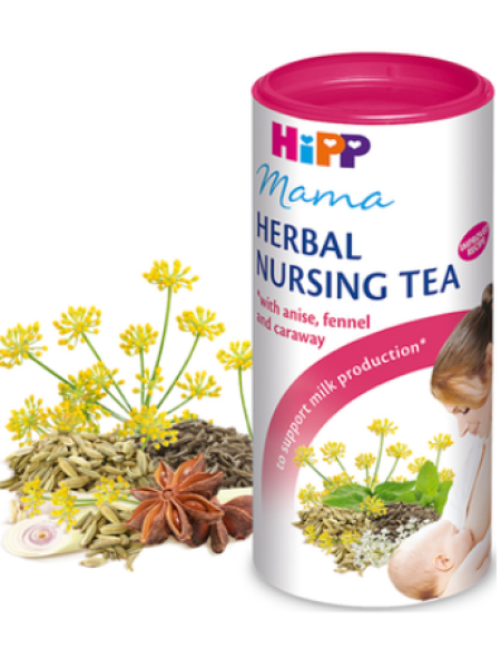 Фиточай Hipp herbal nursing tea для кормящих мам 200 г