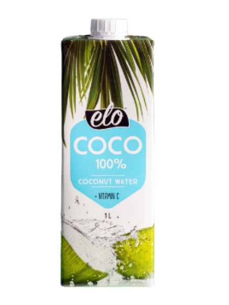 Кокосовая вода из зеленых кокосов ELO COCO Kookosvesi 1л