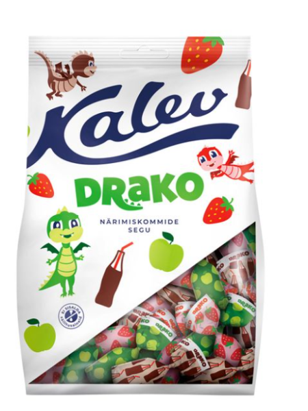 Смесь жевательных конфет DRAKO KALEV 420г
