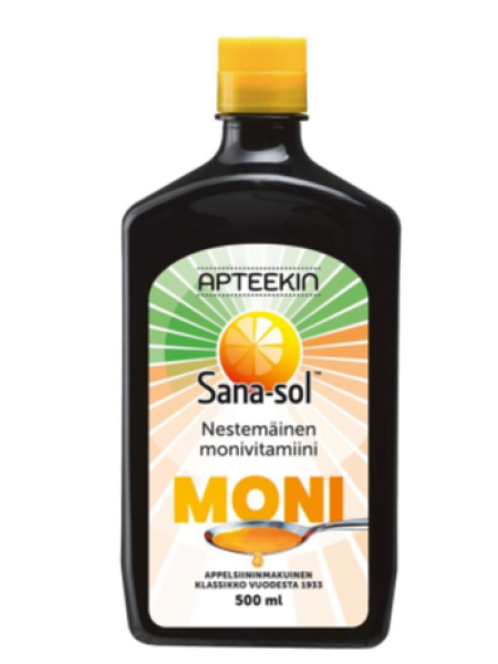 Жидкий мультивитамин Sana-Sol Moni 500мл
