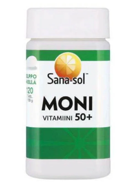 Мультивитамины Sana-sol 50+ 120 таблеток