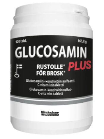 Препарат глюкозамина для суставного хряща Glucosamin PLUS 120таб 165,8г