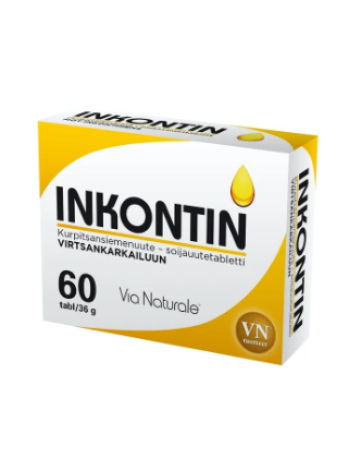 Биологически активная добавка VN Inkontin 60шт при недержании мочи