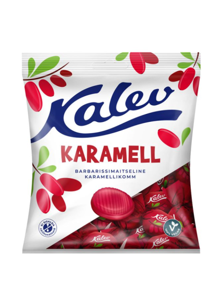 Карамель со вкусом барбариса Kalev Caramel 120г