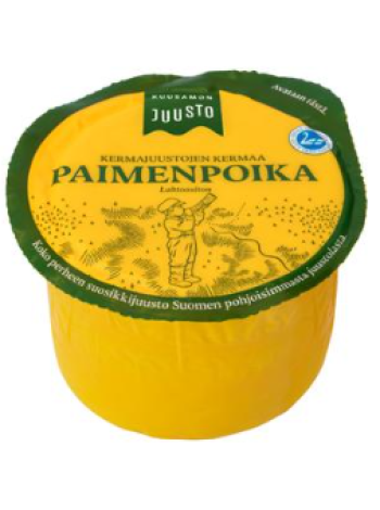 Сыр сливочный Kuusamon Paimenpoika 1 кг без лактозы