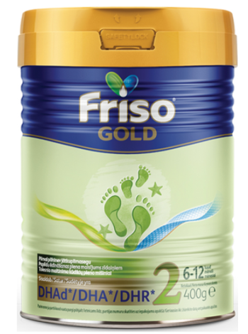 Детская смесь Friso Gold 2 400г 6-12 месяцев