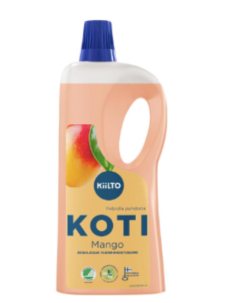 Биоразлагаемое чистящее средство для поверхностей Kiilto Koti Mango 1 л