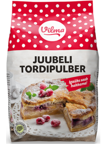 Мучная смесь для приготовления торта VILMA Tordipulber Juubeli 450г
