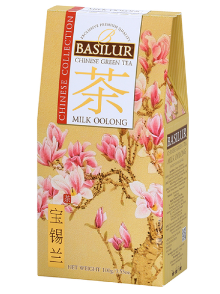Чай зеленый Basilur Chinese Collection Milk Oolong Китайская коллекция Молочный улун 100г