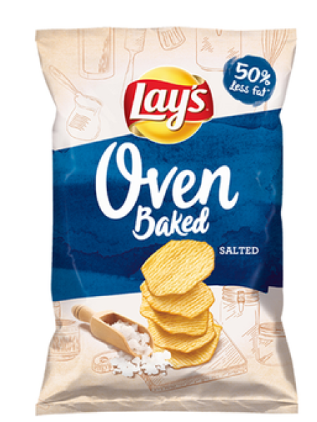 Картофельные чипсы запеченные Lay's Oven со вкусом соли 125 г