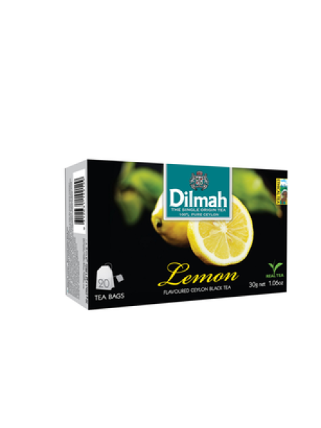 Чай черный Dilmah Sidrunimaitseline 20х1,5г со вкусом лимона