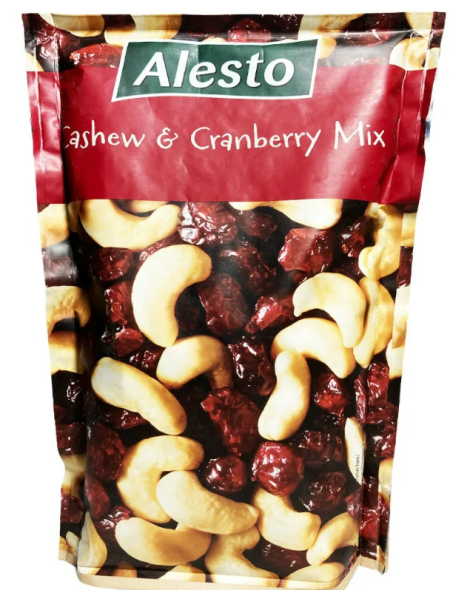 Орехи кешью и клюква Alesto Cashew Cranberry Mix 200г