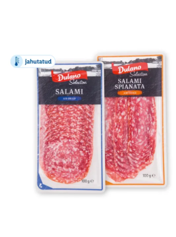 Салями в нарезке Dulano salami spianata 100г