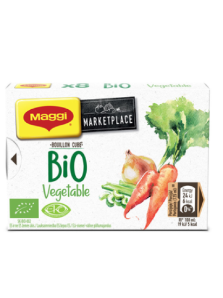 Овощной бульон в кубиках Maggi Bio Vegetables 80г