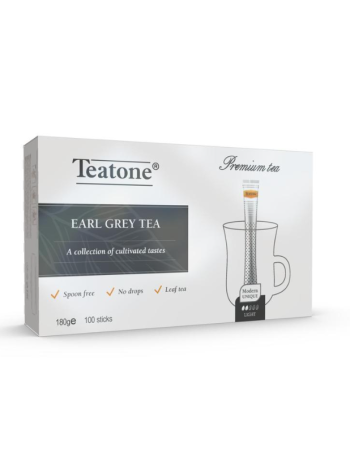 Чай черный с бергамотом Teatone в стиках 100 шт х1,8 г