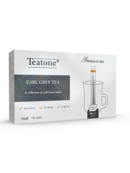 Чай черный с бергамотом Teatone в стиках 100 шт х1,8 г