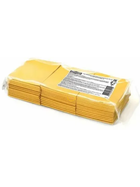 Сыр плавленый ломтики Чеддер Пир-Пак 45% 1,328 кг 