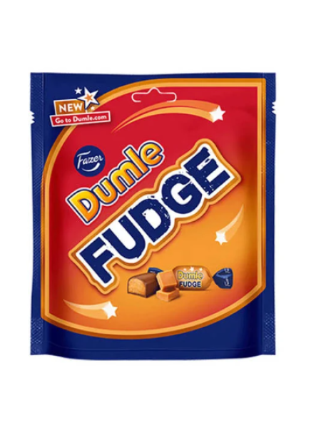 Ириски в молочном шоколаде Fazer Dumle fudge 160г в пакете