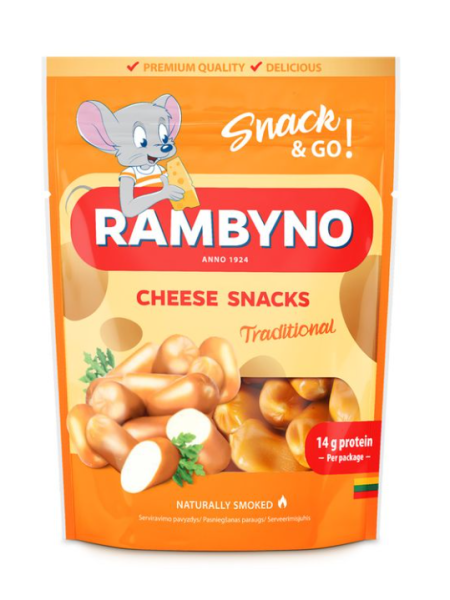 Копченые сырные шарики RAMBYNO 75г в пакете
