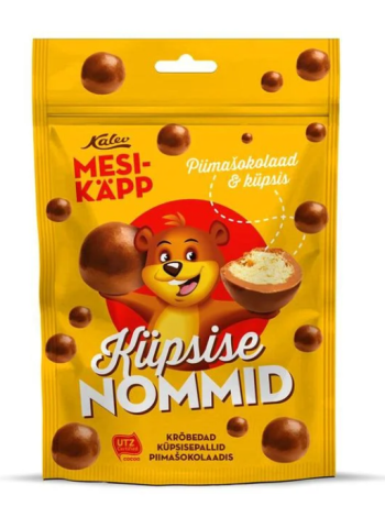 Шарики с печеньем в молочном шоколаде Mesikäp Nommid KALEV 120г
