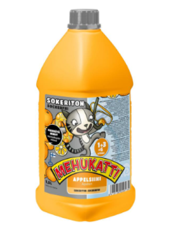 Концентрат апельсинового сока без сахара 1+3 Mehukatti 1,5 л